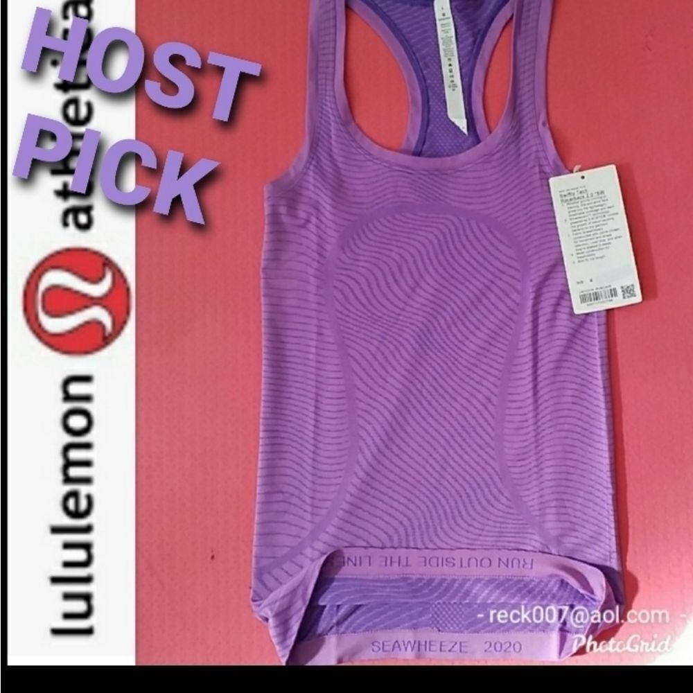 Lululemon Swiftly Tech Racerback Tank FIRM